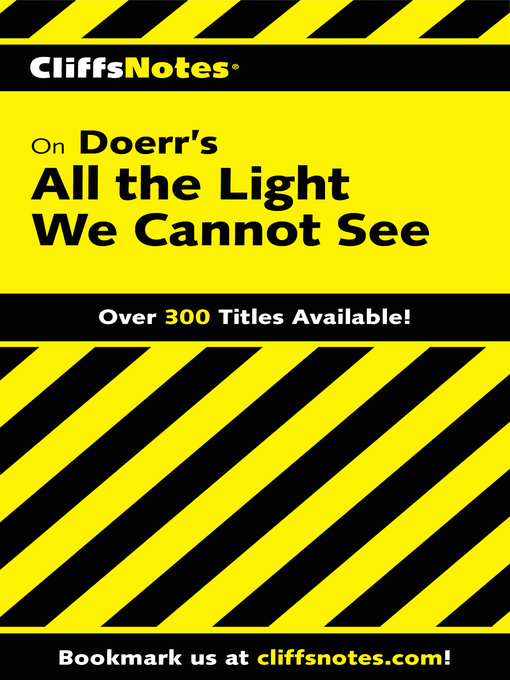 Title details for CliffsNotes on Doerr's All the Light We Cannot See by Gregory Coles - Wait list